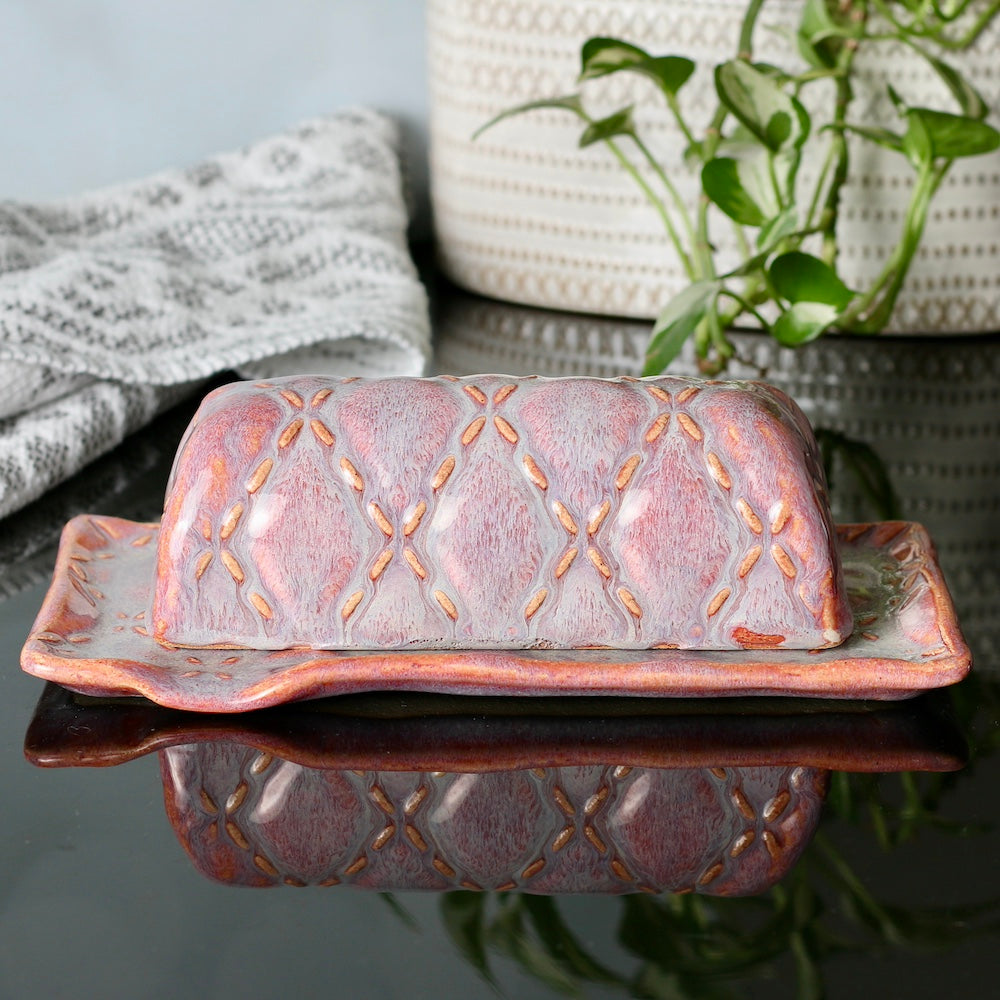 Ceramic selling Covered Butter Dish