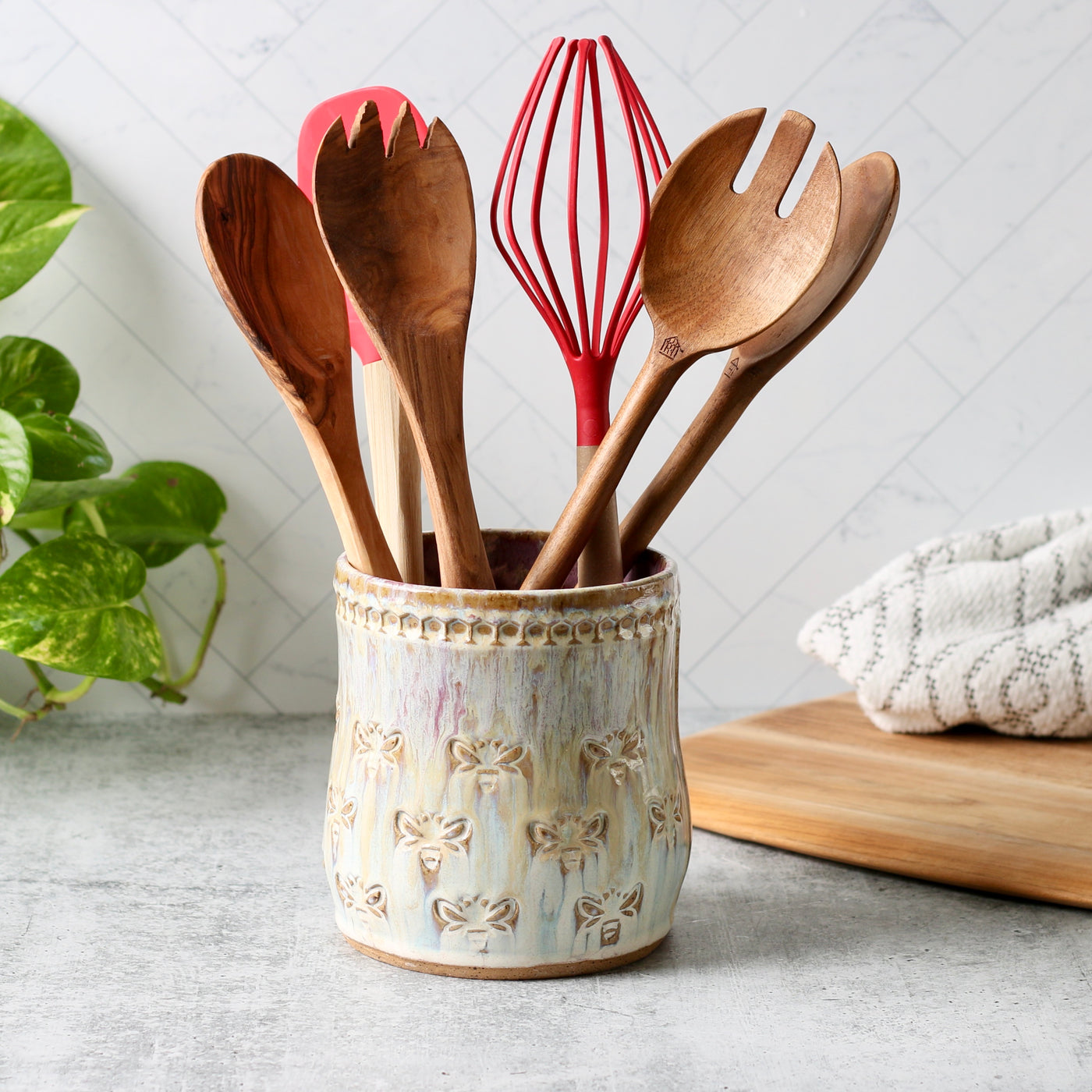 For the Kitchen - Utensil Holders – Wheeler Ceramics