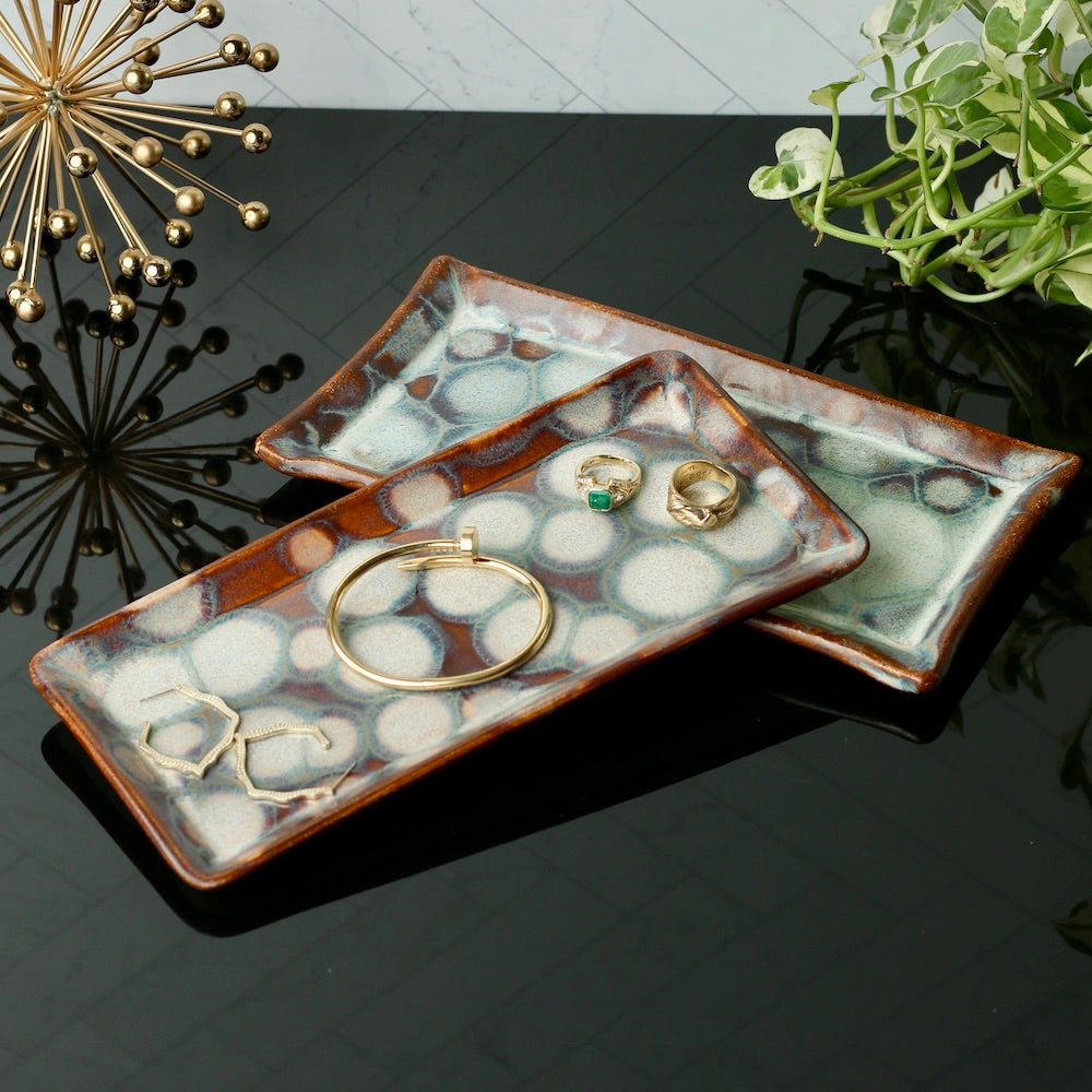 Decorative Stoneware Tray